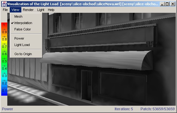 Visualization of the Light Load 